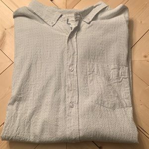 Old Navy Slim Fit Long Sleeved Mens Button Down Shirt